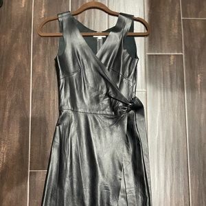 Garrison leather dress